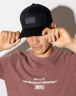 RVCA Platform Snapback Cap Black Online
