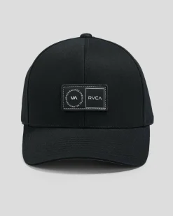 RVCA Platform Snapback Cap Black Online