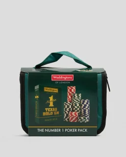Waddingtons Playing Cards: Travel Poker Set Multi Discount