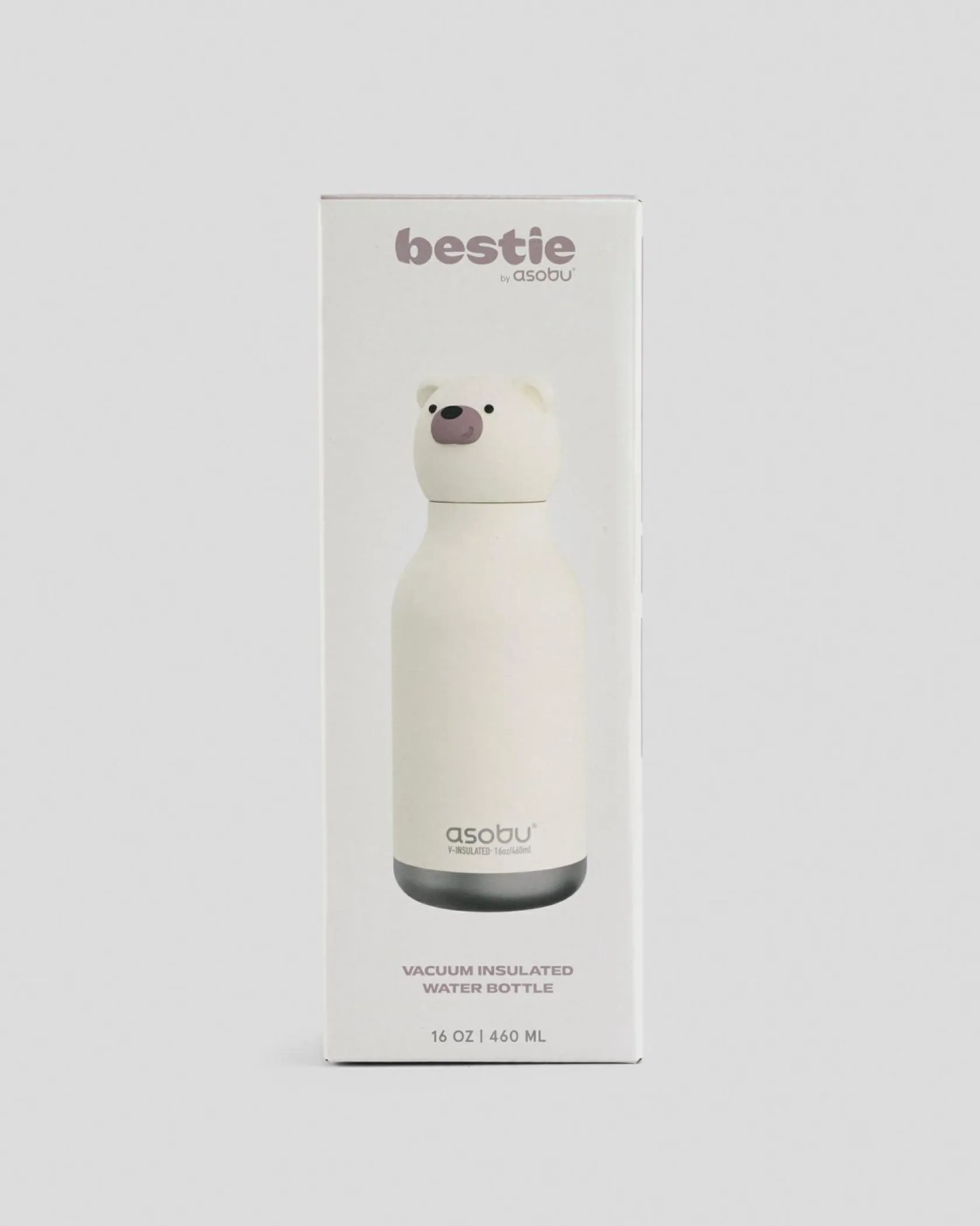 Asobu Polar Bear Bestie Bottle 460ml White