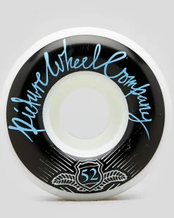 Picture Wheel Company POP 52mm Skateboard Wheels Baby Blue Best