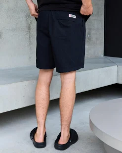 S-Double Poplin Coast Shorts Black Sale