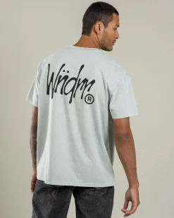 Wndrr Precursor Box Fit T-Shirt Washed Oyster New