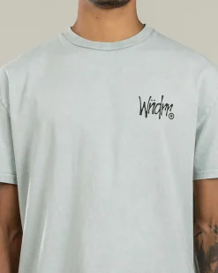 Wndrr Precursor Box Fit T-Shirt Washed Oyster New