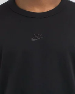 Nike Premium Essential Long Sleeve T-Shirt Black/black Sale