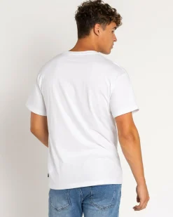 Billabong Premium Wave Wash T-Shirt White New