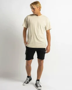Billabong Premium Wave Wash T-Shirt Cream Clearance