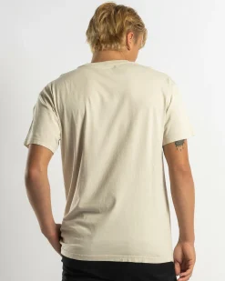 Billabong Premium Wave Wash T-Shirt Cream Clearance
