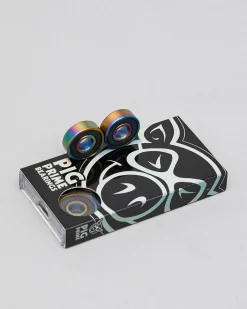 Pig Prime Skateboard Bearings Black Online