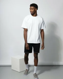 Lucid Project Denim Walk Shorts Black Discount