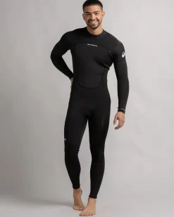 Quiksilver Prologue+ 3/2mm Back Zip Wetsuit Black Discount