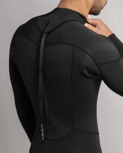 Quiksilver Prologue+ 3/2mm Back Zip Wetsuit Black Discount