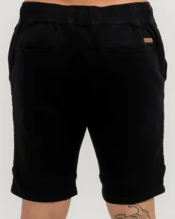 Lucid Promenade Walk Shorts Black Online