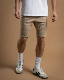 Lucid Promenade Walk Shorts Stone New