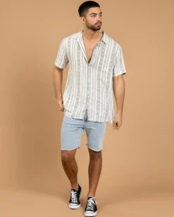Skylark Prophecy Walk Shorts Lt Blue Sale