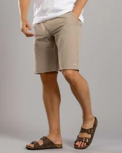 Jacks Protocol Hybrid Walk Shorts Khaki New