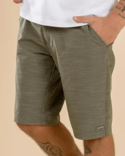 Jacks Protocol Hybrid Walk Shorts Olive Online