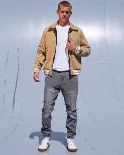 Lucid Provision Joggers Washed Grey New