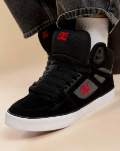 DC Shoes Pure High-Top WC Shoes Black/red/black