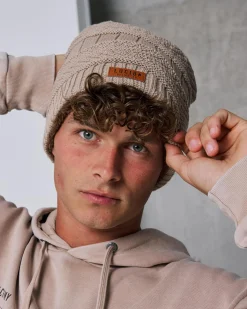 Lucid Pursuit Beanie Sand Sale