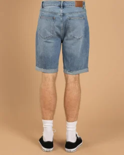 Lucid Qualify Denim Walk Shorts Mid Blue Best