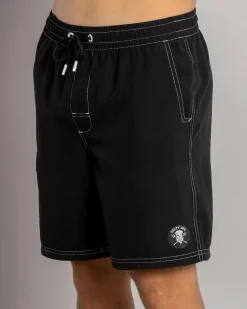 Salty Life Quarter Board Shorts Black Best