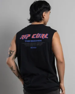 Rip Curl Quest Lock Up Muscle Tank Black Hot