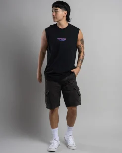 Rip Curl Quest Lock Up Muscle Tank Black Hot