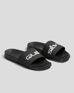 Quiksilver Sessions Slides Black 2 Best