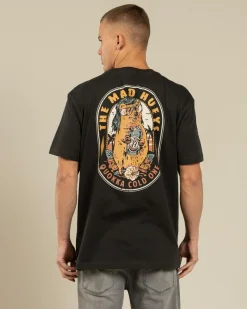 The Mad Hueys Quokka Coldie T-Shirt Vintage Black New