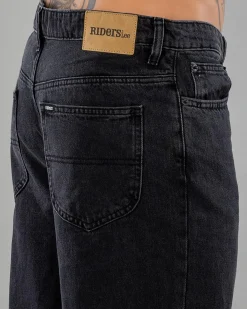 Riders R5 Baggy Jeans Black Logic Sale