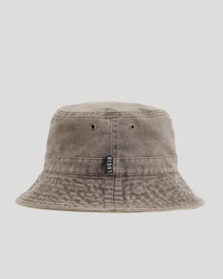 Lucid Radiate Bucket Hat Choc Brown/khaki Clearance