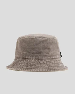 Lucid Radiate Bucket Hat Choc Brown/khaki Clearance