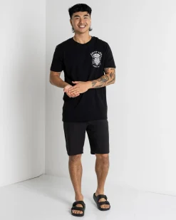 Salty Life Raider T-Shirt Black Online