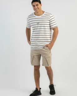 Lucid Ranked Walk Shorts Stone Clearance