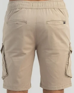 Lucid Ranked Walk Shorts Stone Clearance