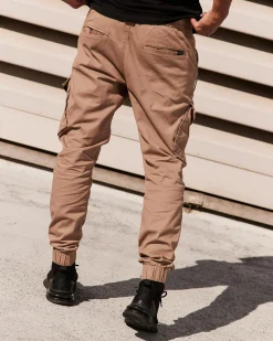 Lucid Ranking Jogger Pants Tan