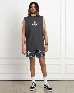 Kiss Chacey Ratley Beach Shorts Ratley Print Clearance