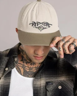 Rip Curl Raw Energy Art Adjust Cap Olive