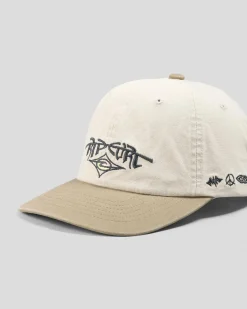 Rip Curl Raw Energy Art Adjust Cap Olive