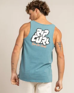 Rip Curl Raw Energy Bubble Tank Storm Blue