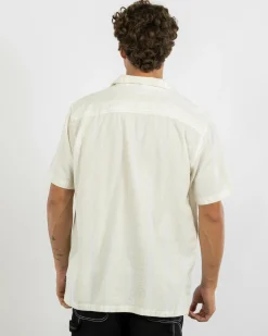 Rip Curl Raw Energy Stripe S/S Shirt Bone Clearance