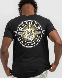 Dexter Read Between The Lines T-Shirt Black