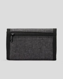 Lucid Reason Trifold Wallet Black Herringbone Sale