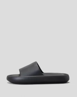 Lucid Rebound Slides Black Hot