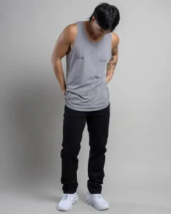 Lucid Recognition Singlet Grey Wash New