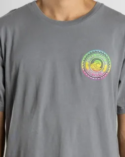 Jacks Recollection T-Shirt Lt Grey Acid Sale