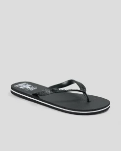 Salty Life Reel Legend Thongs Black/white Discount