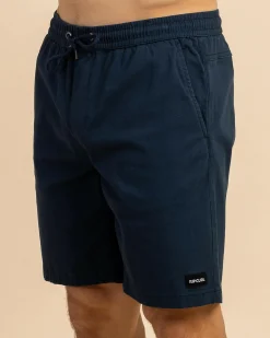 Rip Curl Re-Entry Volley Walk Shorts Dark Navy New