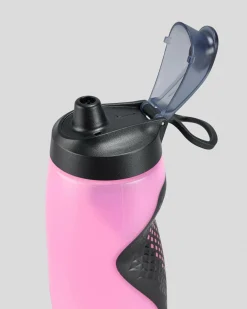 Nike Refuel Locking Lid 950ml Drink Bottle Pink/silver Hot